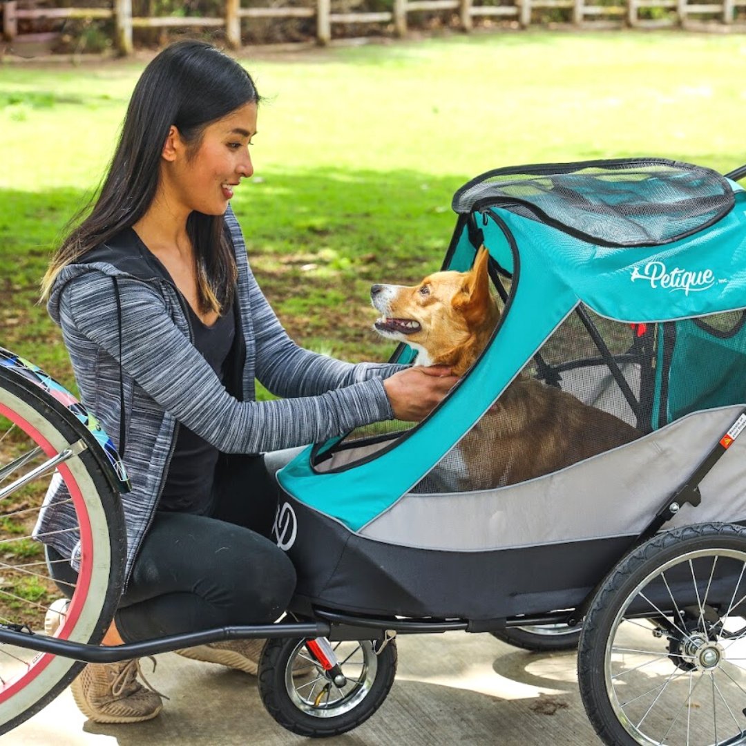 Gen7pets Stroller Petique Simplicity Pet Stroller Black