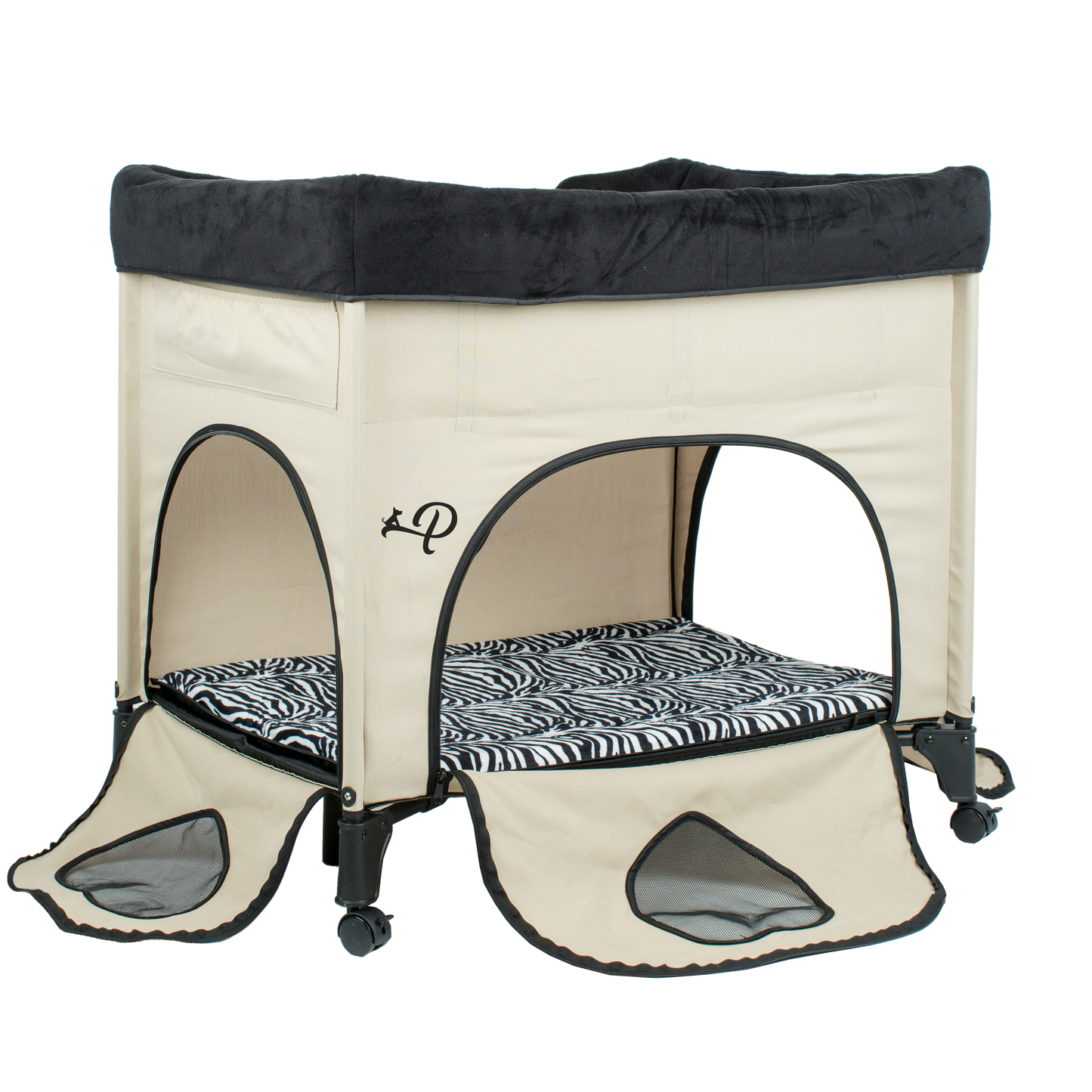 OPEN-BOX | Pet Bunk Bed - Zebra Vibes