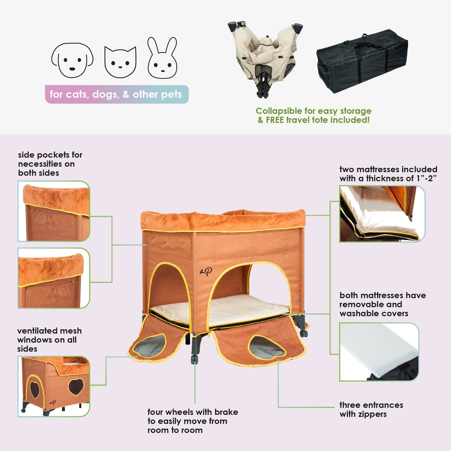 bedside lounge features