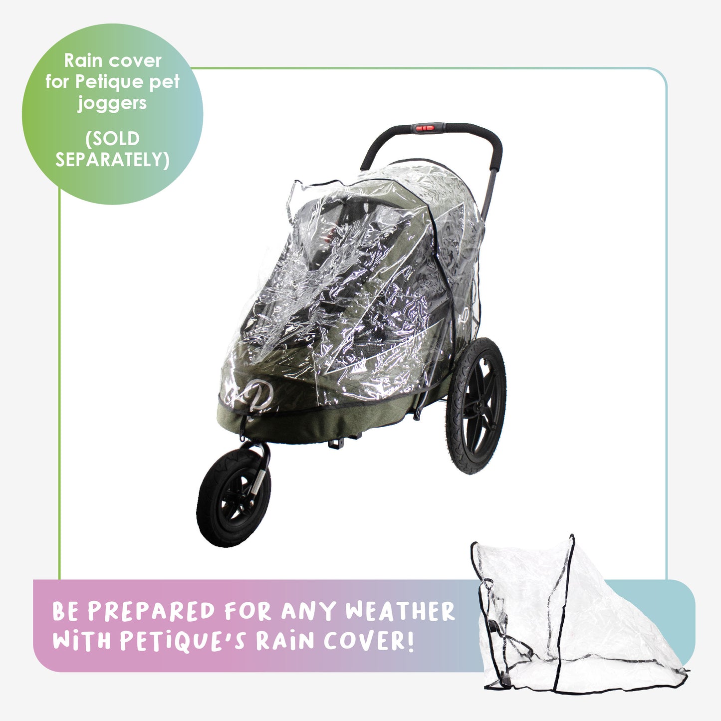 rain cover for breeze pet jogger
