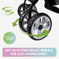 thick front wheels pet stroller