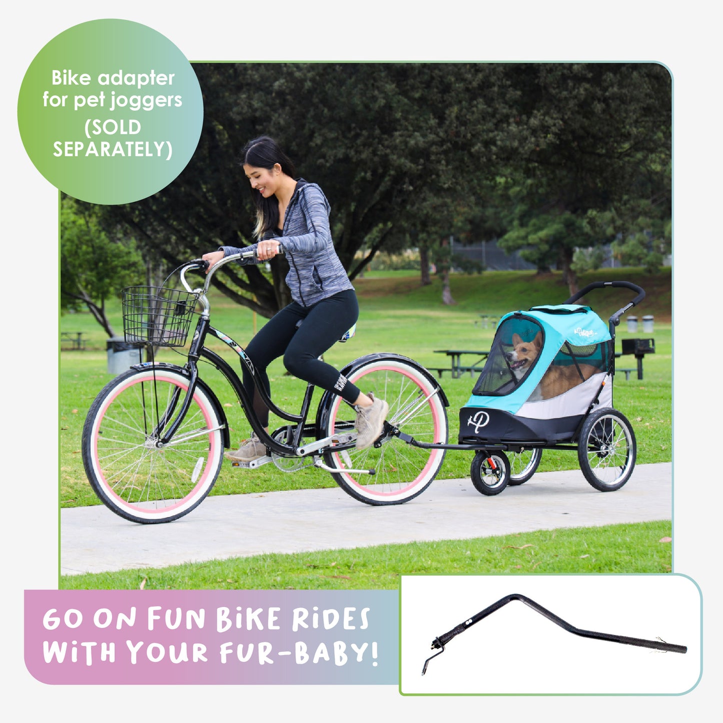 trailblazer pet jogger bike adapter