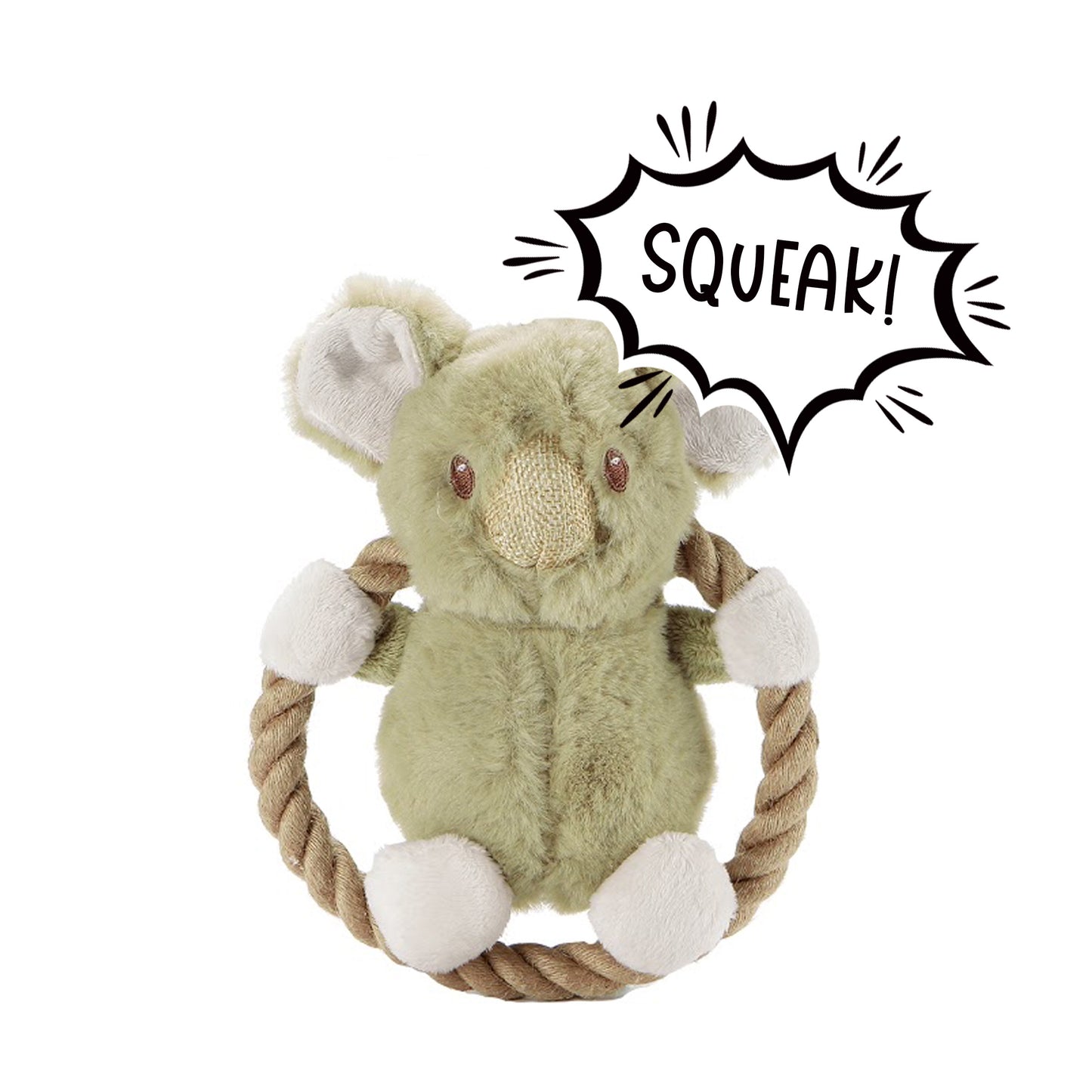 koala hemp dog toy