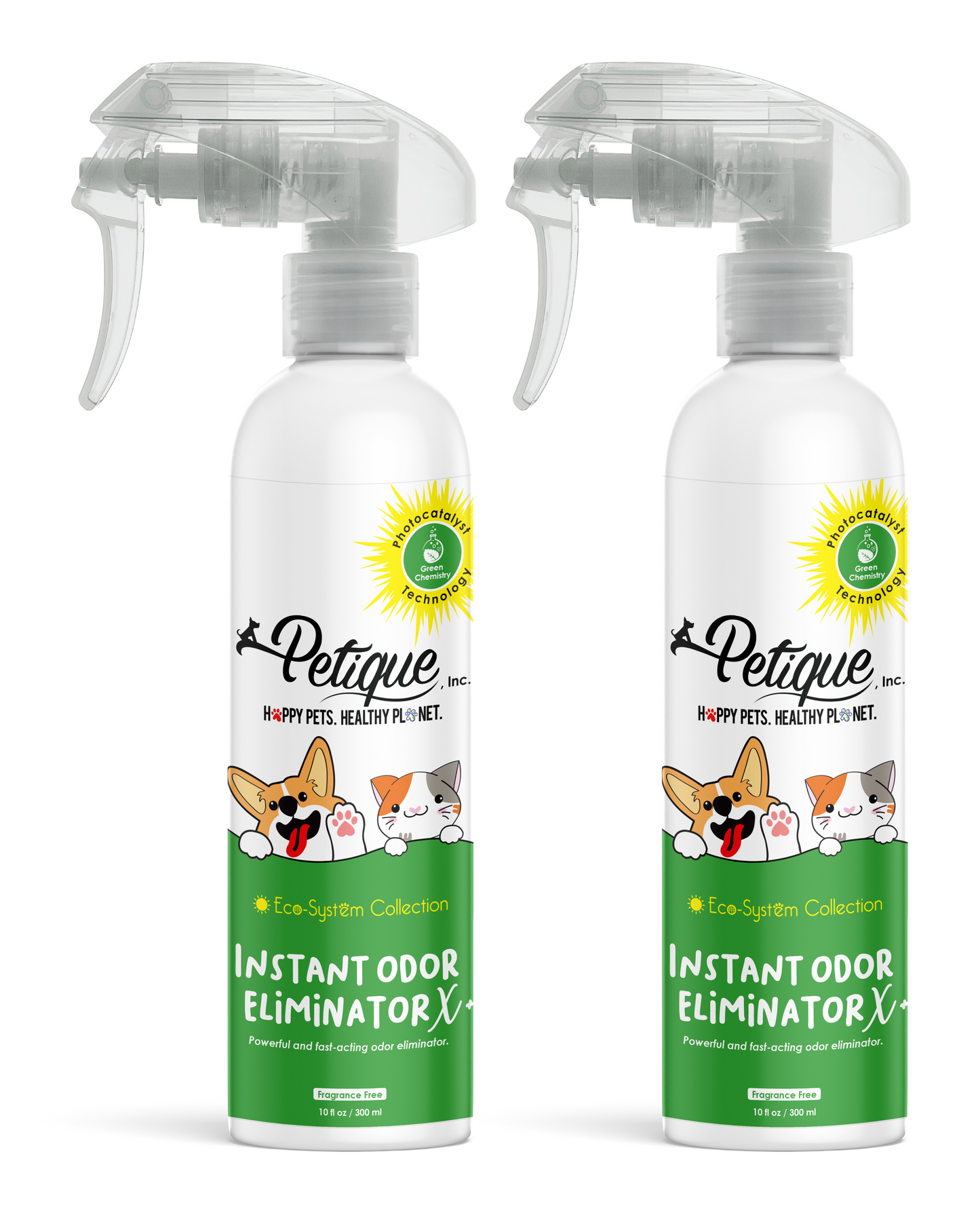 instant odor eliminator two pack