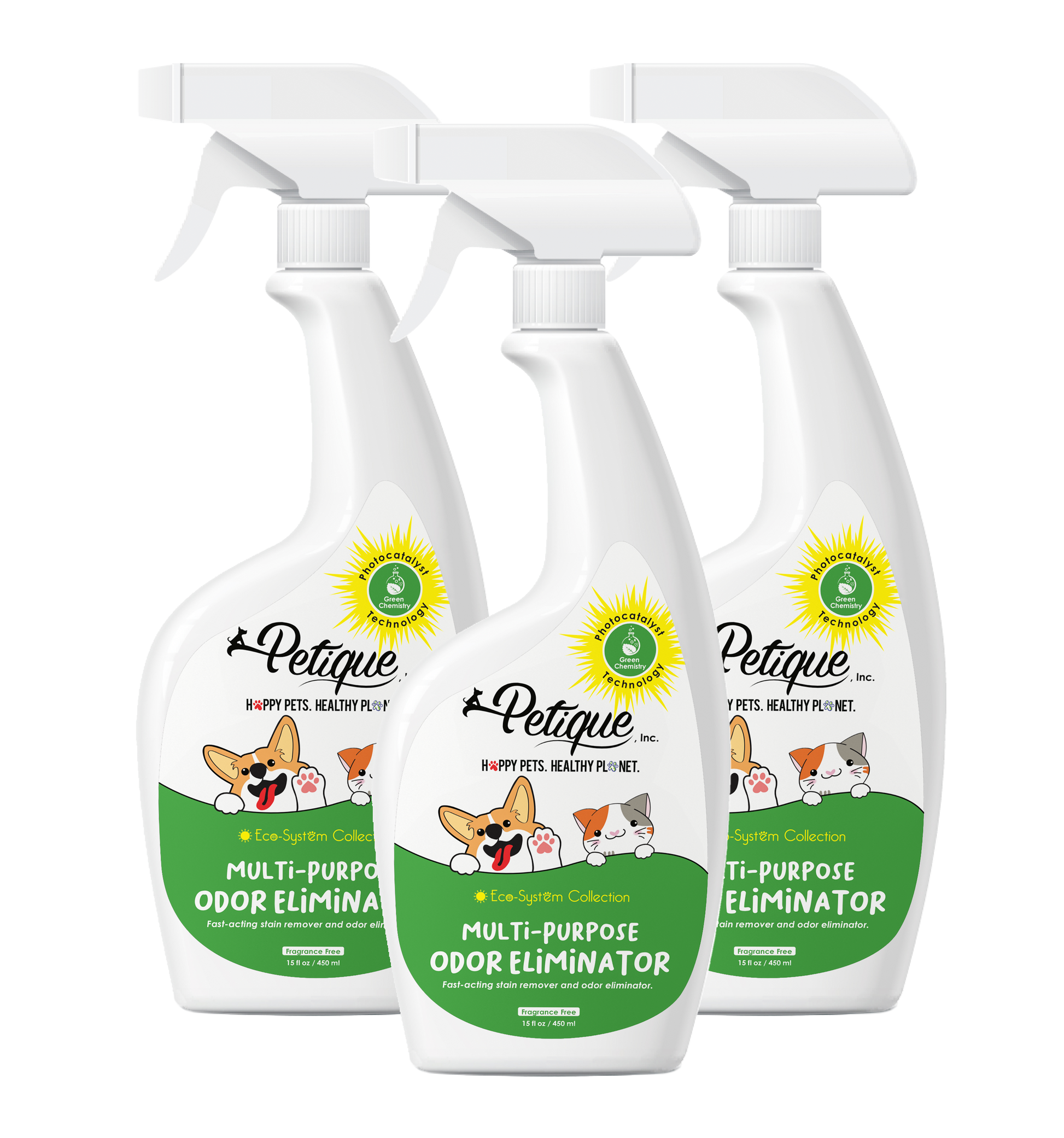 multi-purpose odor eliminator spray bundle