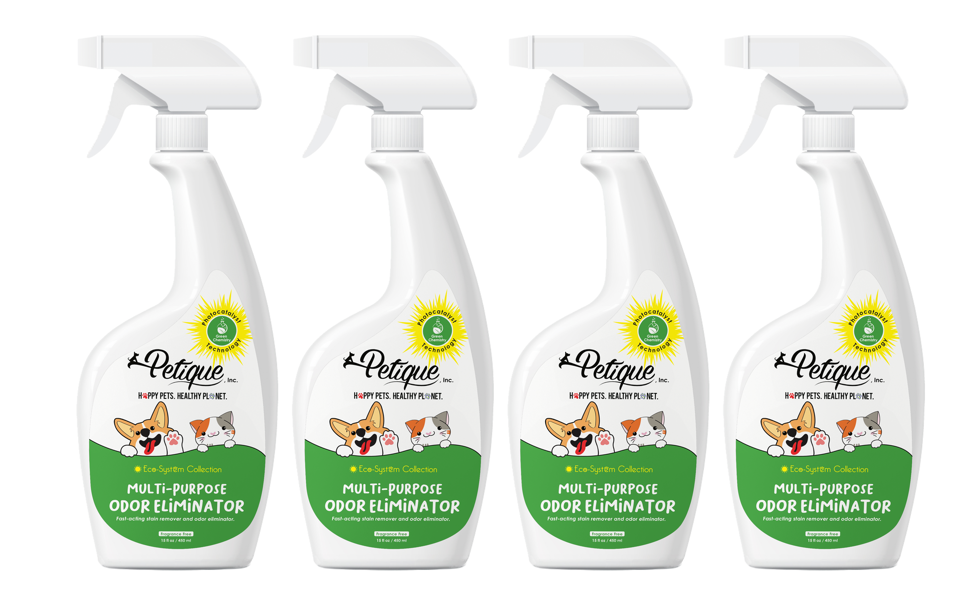 multi-purpose odor eliminator spray bundle of 4