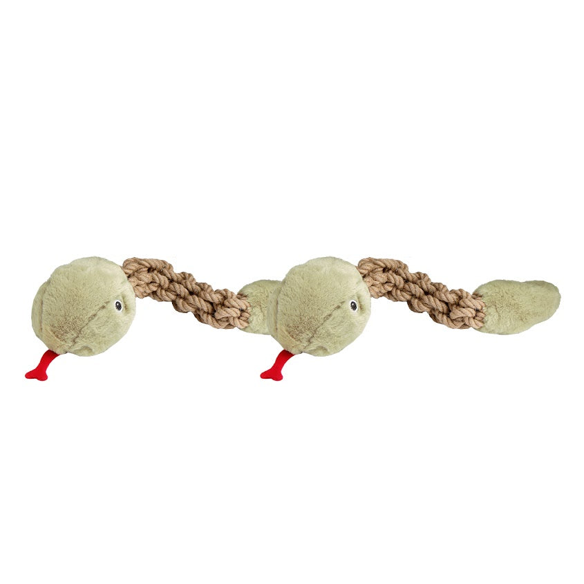 Tough Hemp Rattlesnake Pet Toy x2