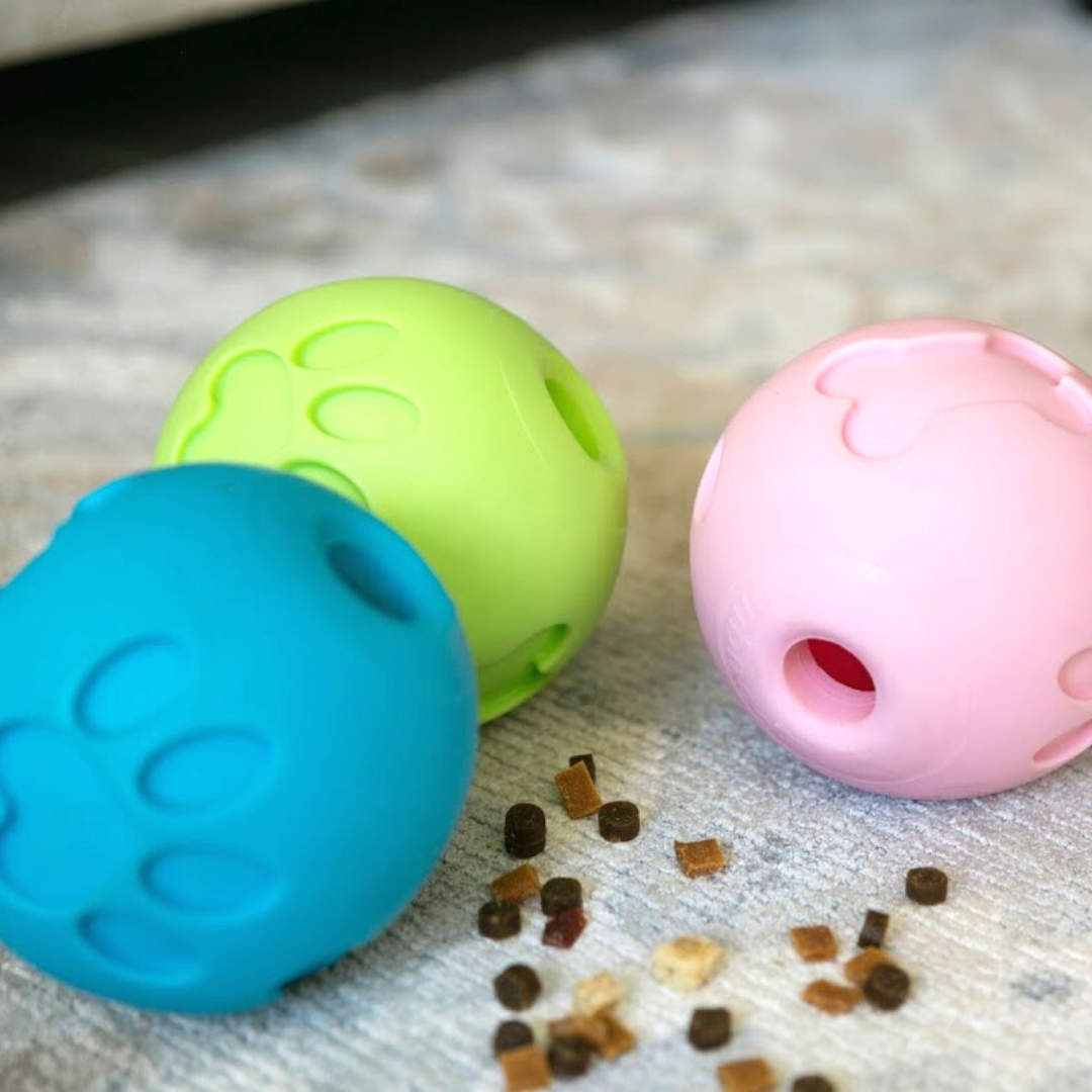 Pink Paw Me! Treat Ball Dispenser