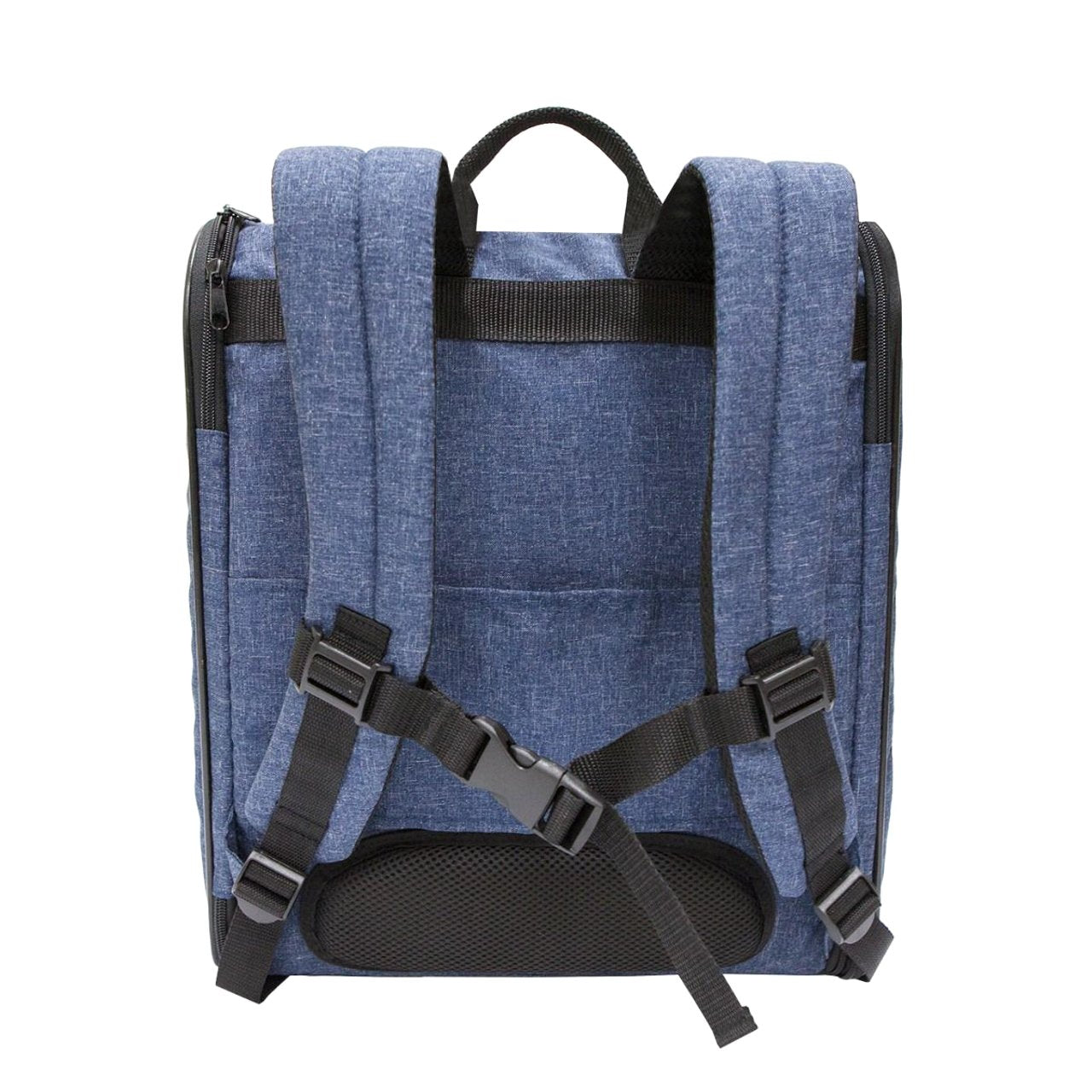 backpack pet carrier denim cat