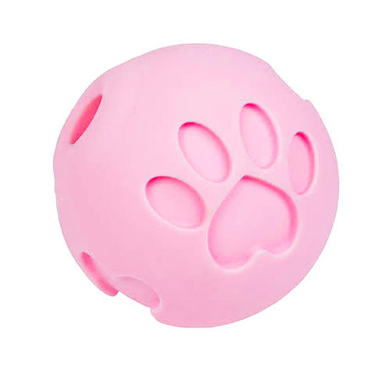 Paw Me! Treat Ball Dispenser- Baby Pink