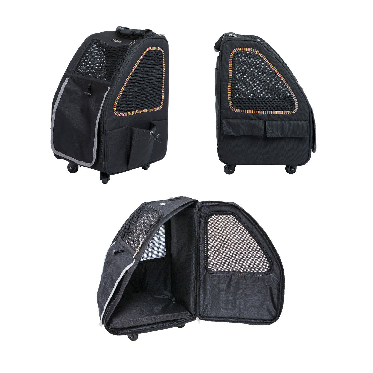 pet carrier with lots of pockets