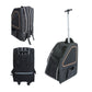 pet carrier luggage black