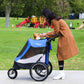 trailblazer pet jogger blue with dog