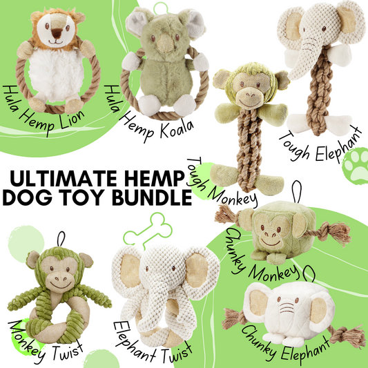 Ultimate Hemp Dog Toy Bundle