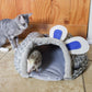 Critter Dome Sleep and Play: Comfortable Soft Material, Security & Snuggling, Durable Fabric, Warm in Winter, Cool in Summer, for Small Animals