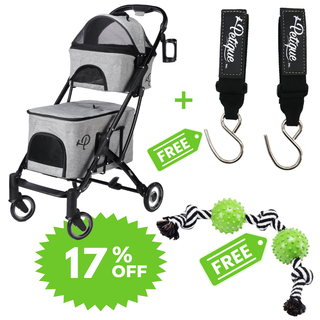 Deluxe Double Decker Pet Stroller Spooktacular Bundle