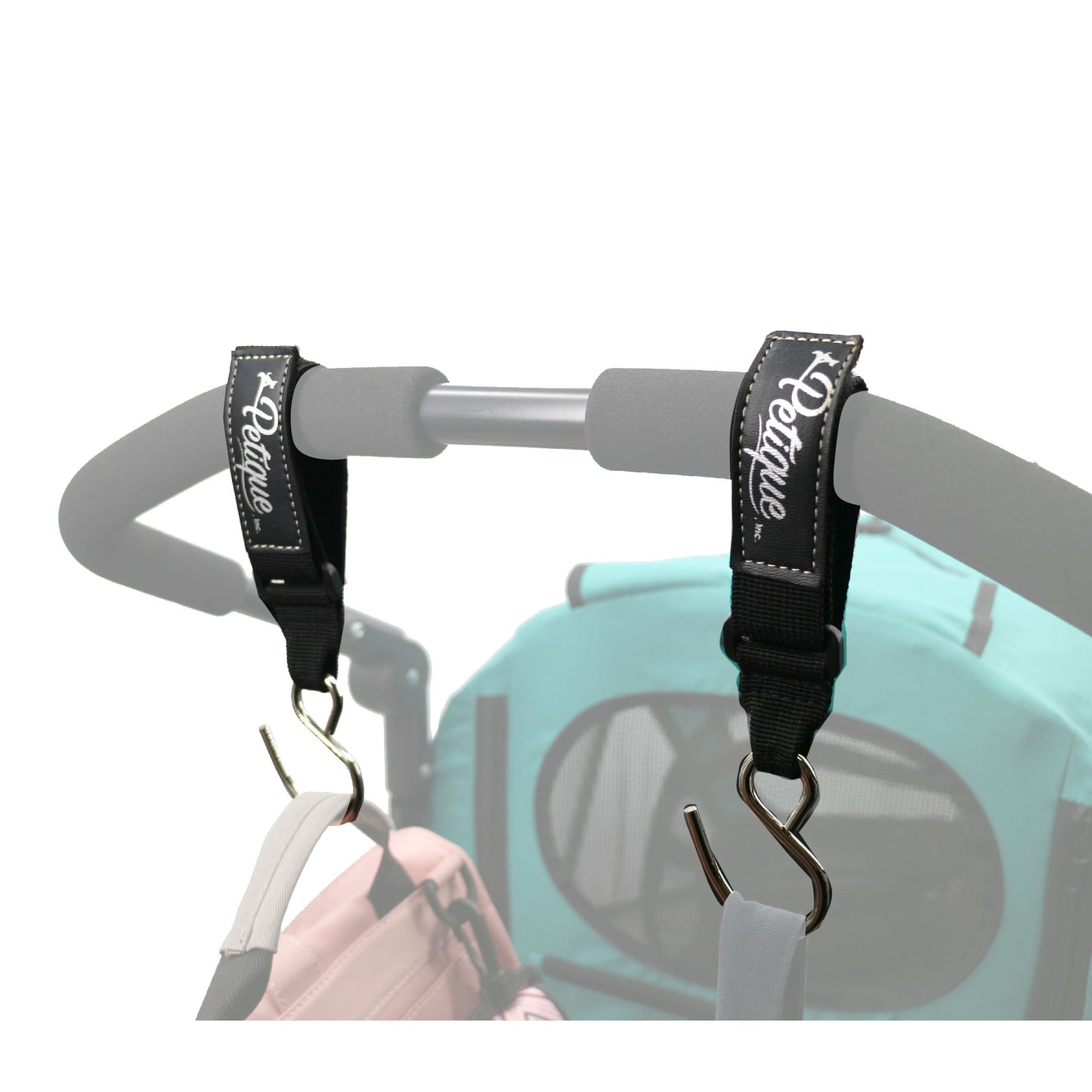 ez-fit pet stroller hooks