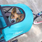 pet stroller with top window