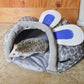 Critter Dome Sleep and Play: Comfortable Soft Material, Security & Snuggling, Durable Fabric, Warm in Winter, Cool in Summer, for Small Animals
