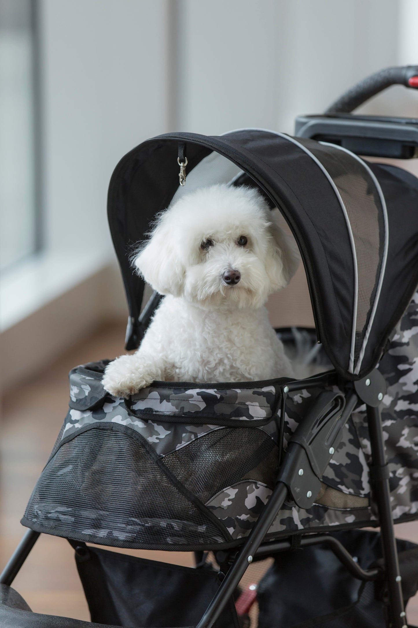 OPEN-BOX | Black Camo Pet Stroller