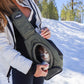 Sling Pet Carrier: Hands-Free, Over-the-Shoulder, Adjustable Leash, Padded Strap, Pee Pad Insert, Secure Pocket, Sturdy Board for Dogs, Cats, Small Animals, Supports up to 22 LBS