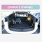 swift pet stroller folds compact in car trunk