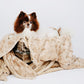 Velvet Blanky Pet Blanket for Dogs/Cats/Pets, Raised Paw Print Design, Double-Sided Ultra Soft Material, Hypoallergenic, No Harmful Chemicals