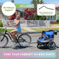 3 in 1 Pet Stroller and Bike Trailer + Bike Adapter Bundle