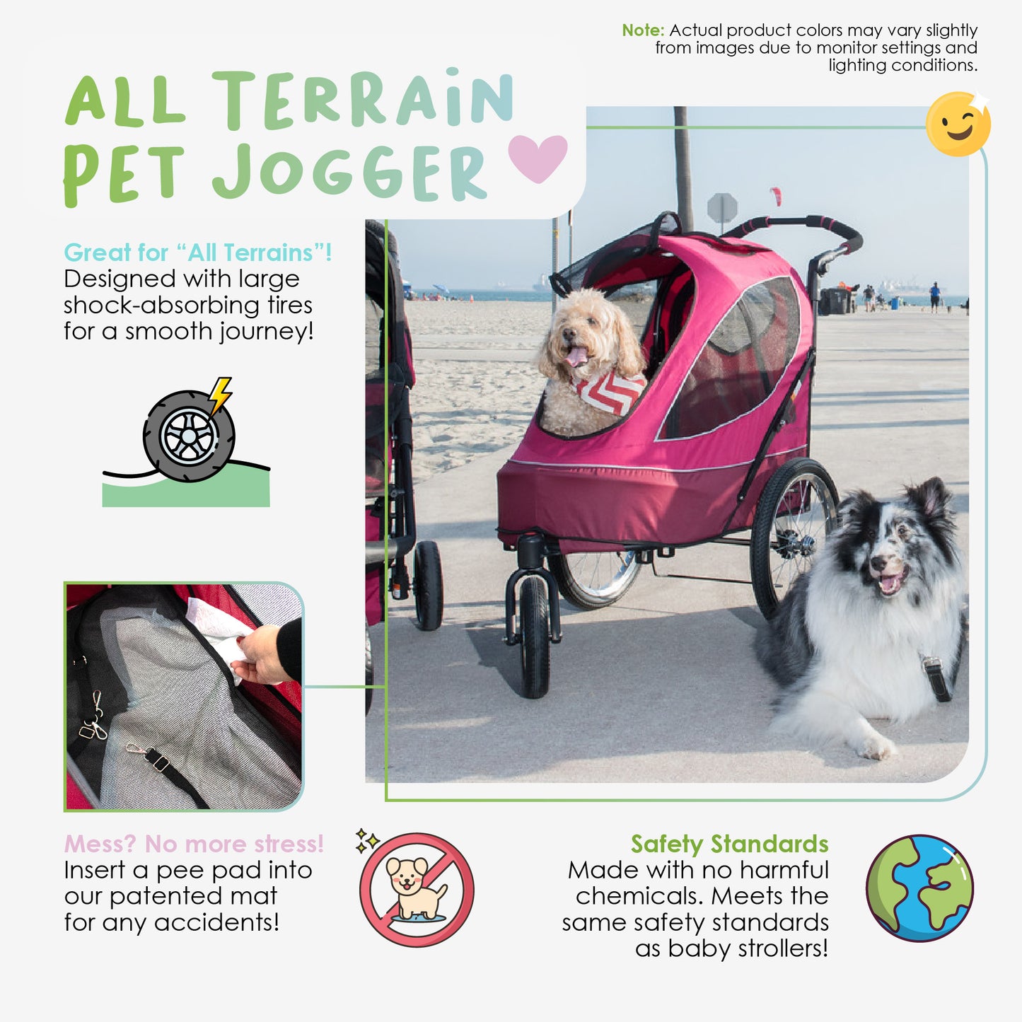 all terrain pet jogger petique