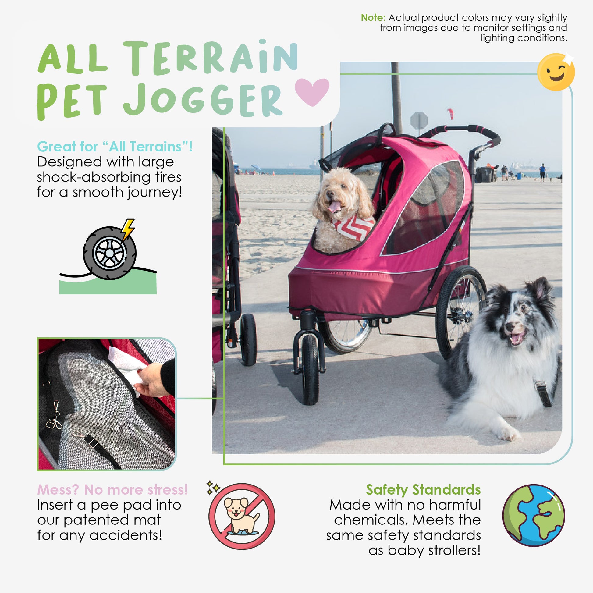 all terrain pet jogger petique