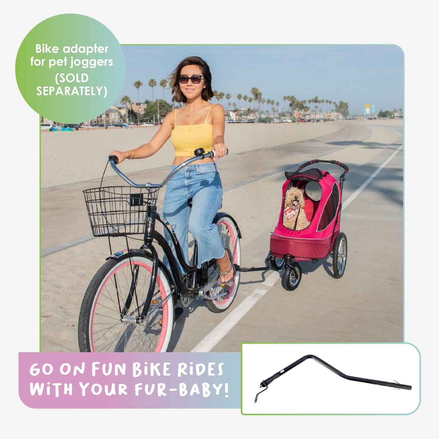 bike adapter for all terrain pet jogger
