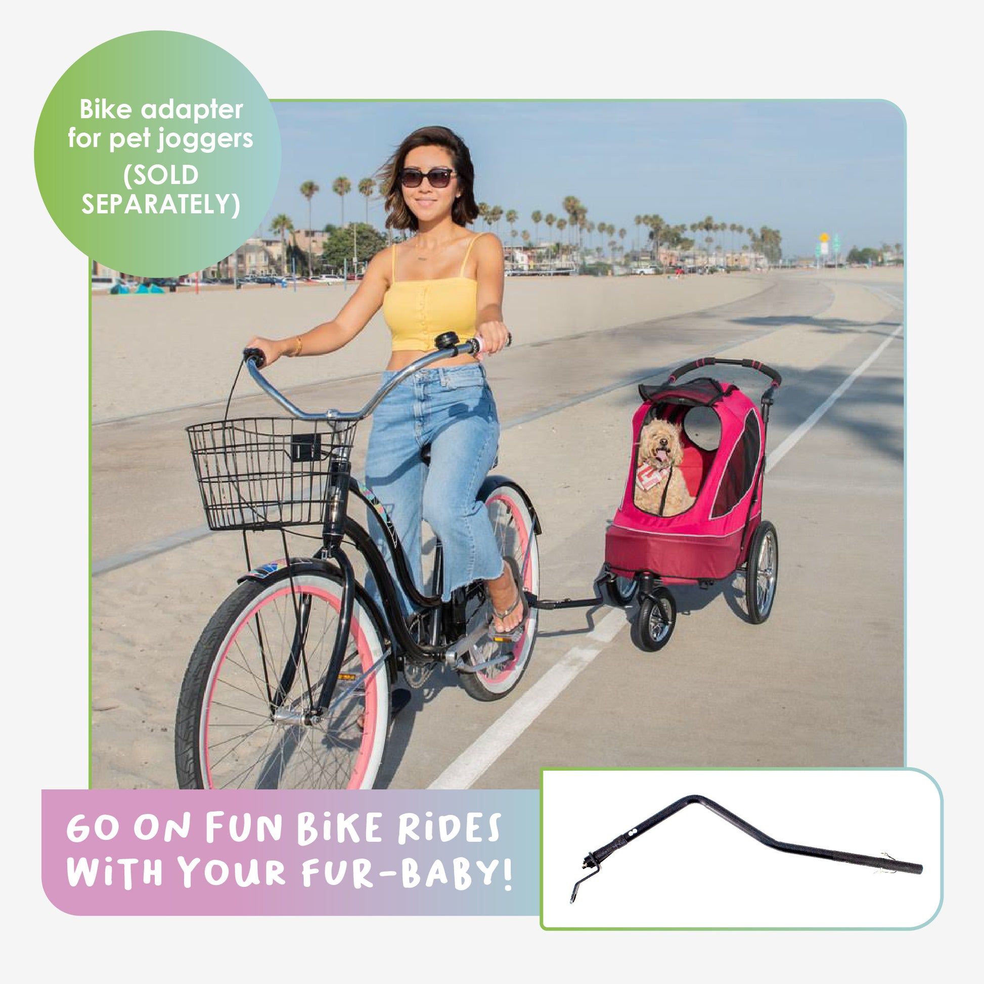 bike adapter for all terrain pet jogger