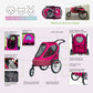 all terrain pet jogger features