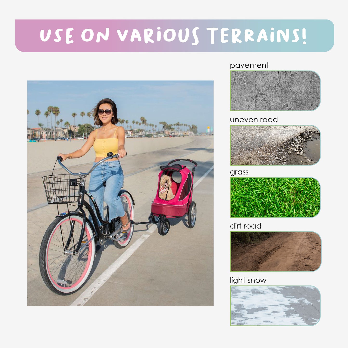 pet stroller for all terrains
