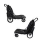 NEW & IMPROVED Apollo Elite Pet Stroller: Sturdy Ramp, Low to Ground, Air-Filled Bike Tires, Peek-a-Boo Window Folds Compact, Convertible Canopy, For Large & Multiple Dogs, Supports up to 133 LBS