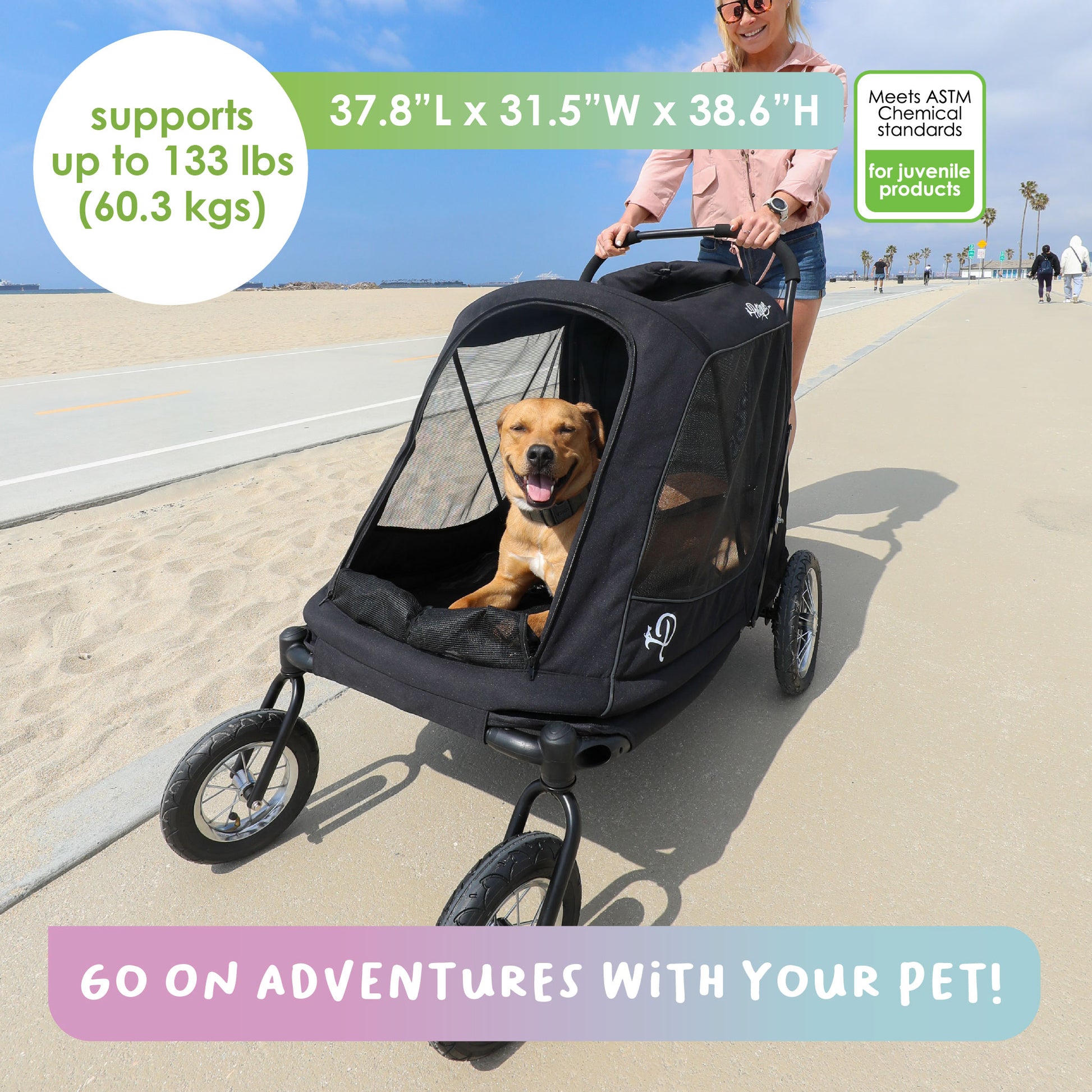 pet stroller for big dogs