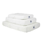PETIQUE Bamboo Orthopedic Memory Foam Pet Bed - Small/Medium/Large, Sustainable, Non-Toxic, Hypoallergenic, for Dogs/Cats/Other Animals