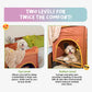 OPEN-BOX | Pet Bunk Bed - Lion's Den (Orange)