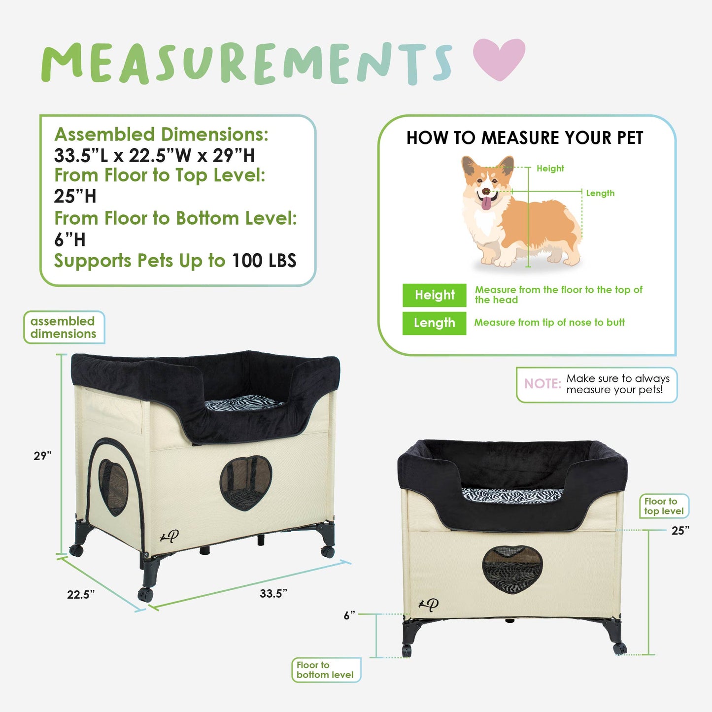 OPEN-BOX | Pet Bunk Bed - Zebra Vibes