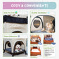 OPEN-BOX | Pet Bunk Bed - Zebra Vibes
