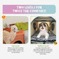 top and bottom levels for pet bed