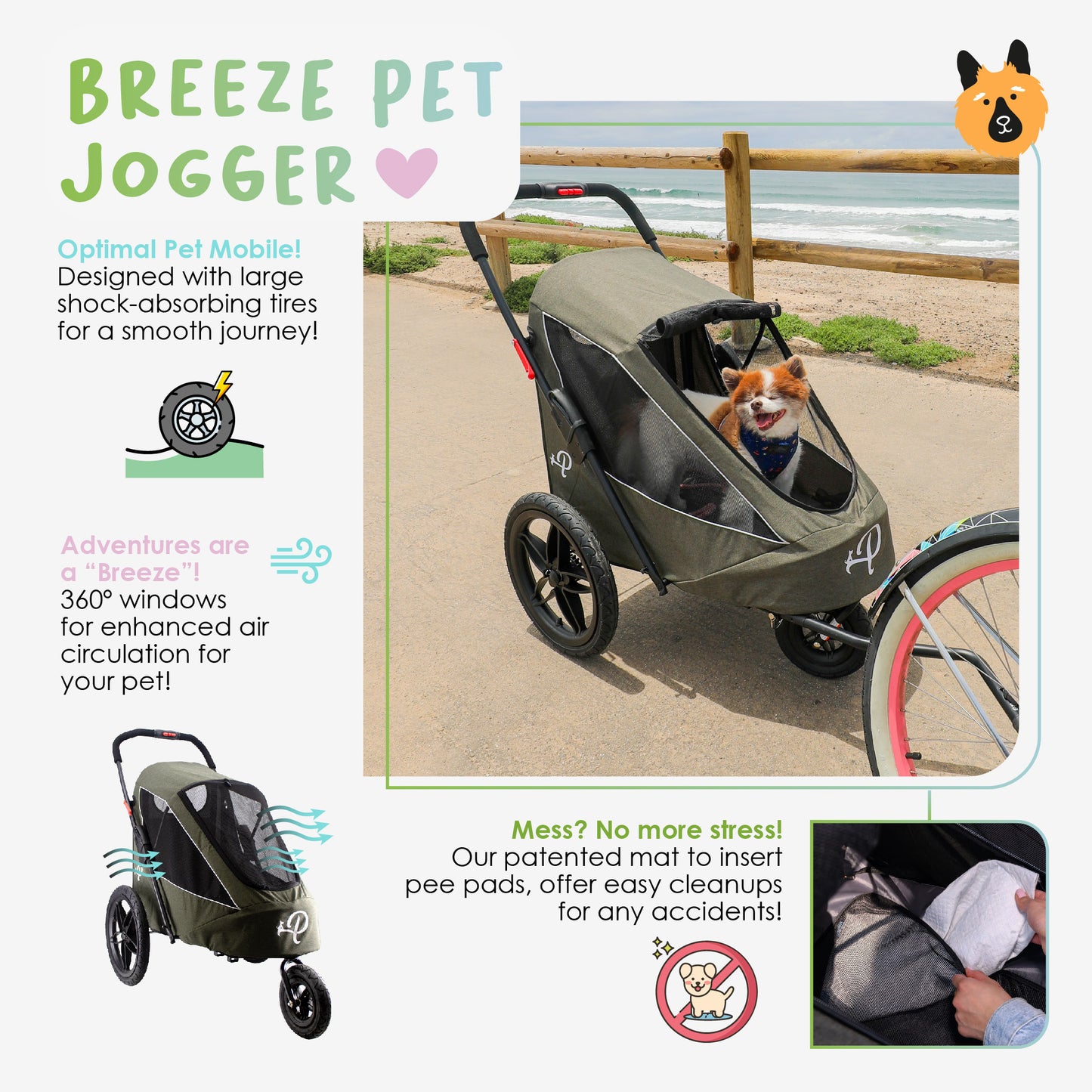 best pet jogger for dogs