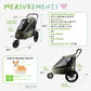 breeze pet jogger measurements