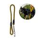 Tug Control Dog Leash - Reflective, Shock Absorber, Comfortable Grip, Sleek Design, Strong Weave Accent, for Small/Medium/Large Dogs/Cats/Pets