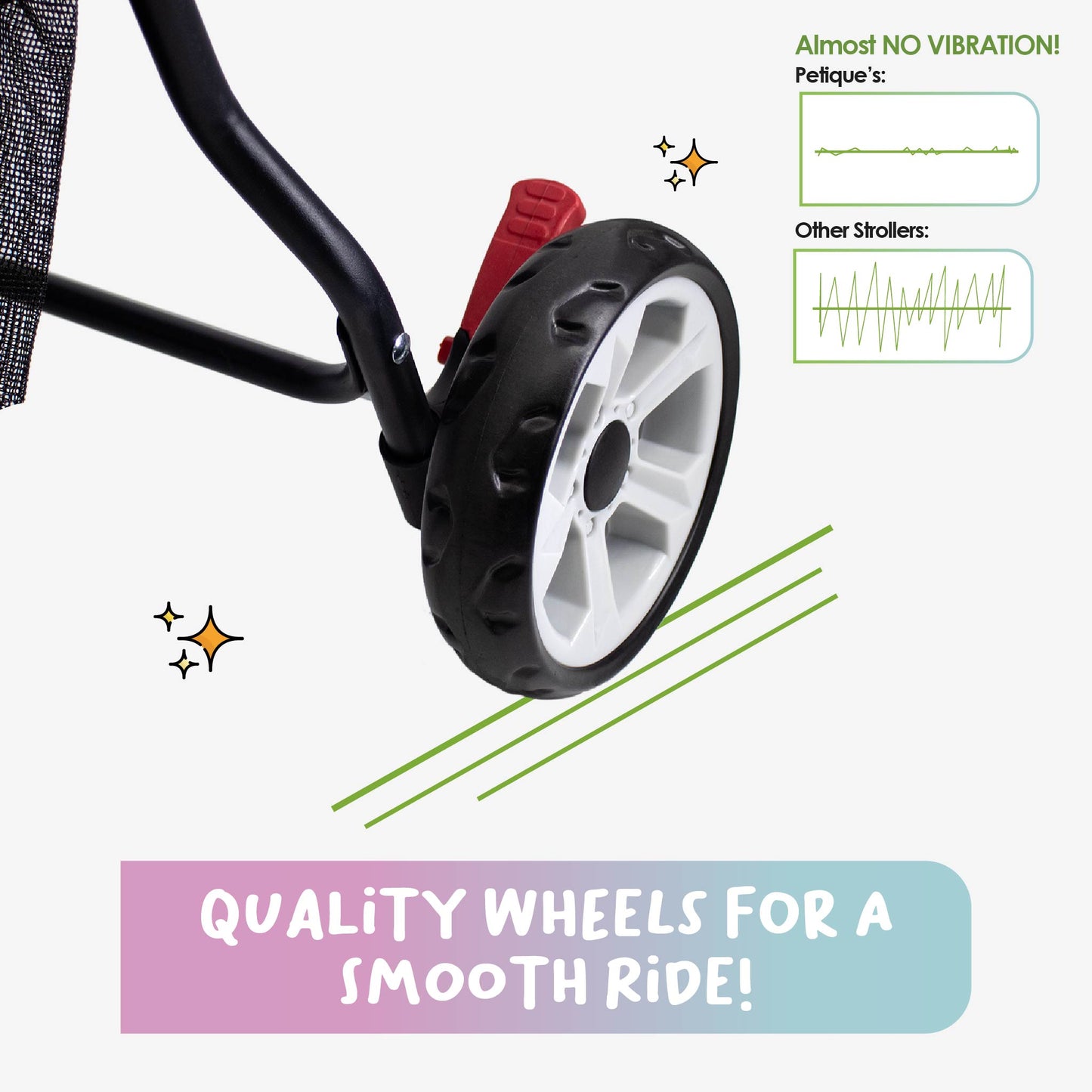 smooth ride petique pet stroller