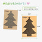 Christmas Scratch Board: Sustainable, 100% Eco-Friendly, Non-Toxic, Light & Sturdy, Reversible Panels, Compostable, Biodegradable, Patented, Long-Lasting, Reduces Waste, for Cats