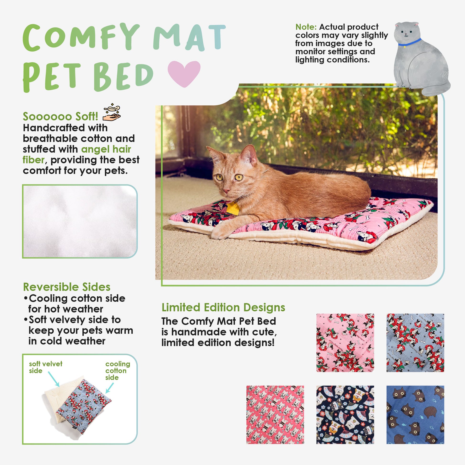 comfy mat pet bed petique