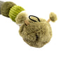 Craig the Tough Hemp Caterpillar Dog Toy: Durable Squeaky Balls, Crinkle Material for Interactive Play, Eco-Friendly Hemp Antennas, Reduces Boredom & Destructive Behavior