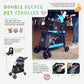 about the double decker pet stroller petique