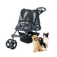 black camo durable pet stroller